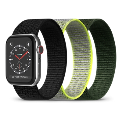 PureGear-PureGear Velcro Watch Bands 3-Pack for Apple Watch 42/44/45/46/49mm-slide-0