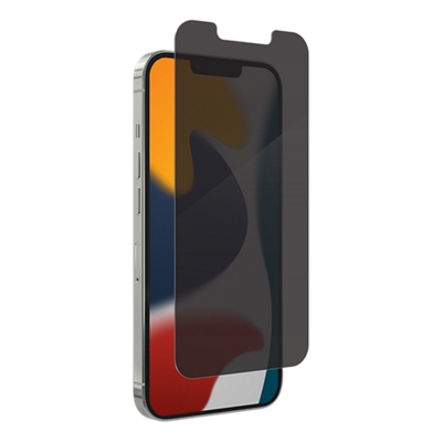 ZAGG-InvisibleShield Glass Elite Privacy 4-Way Screen Protector for Apple iPhone 16e/14/13/13 Pro-slide-0