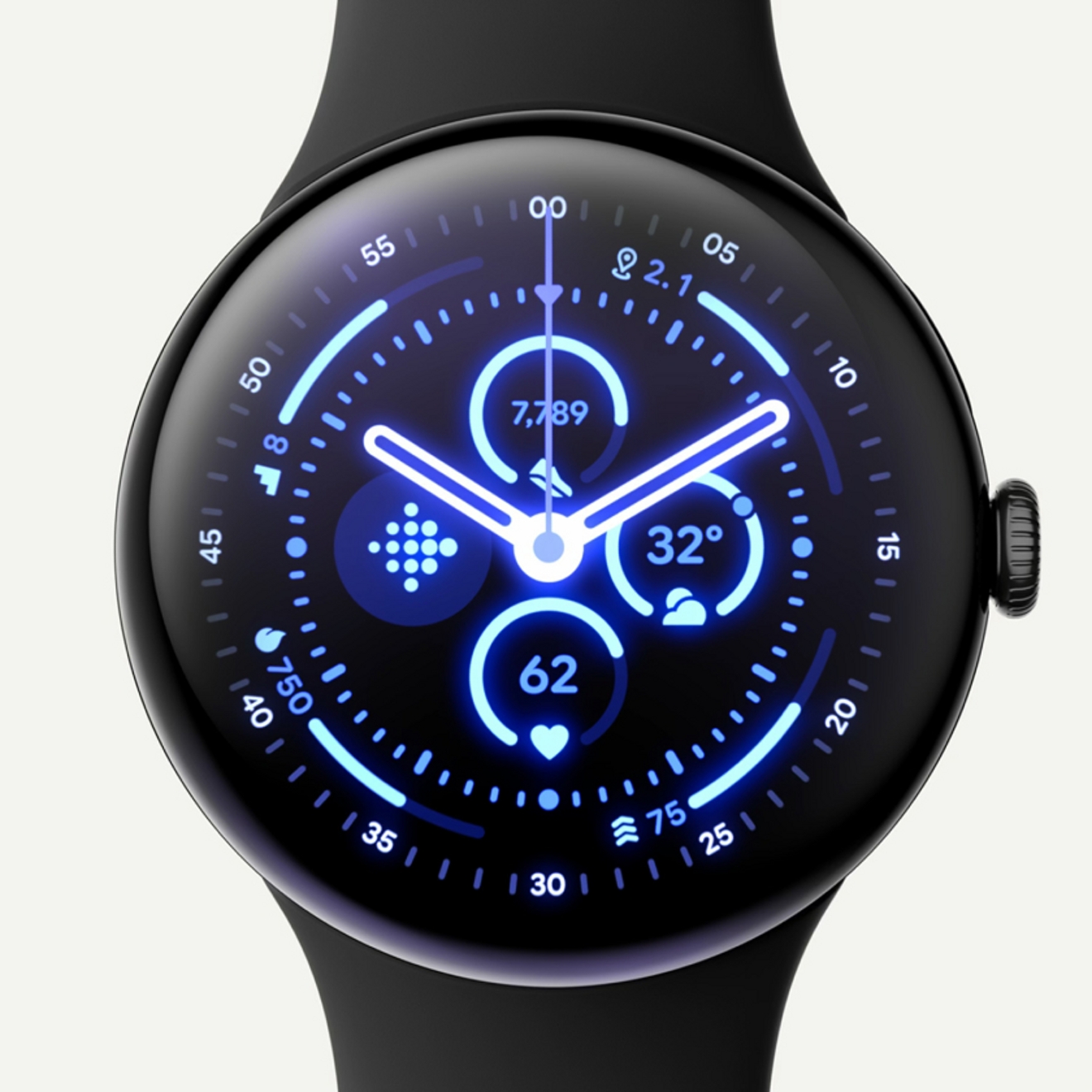 Google Pixel Watch 3 screen.